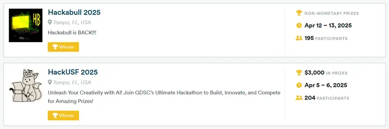Hackathon Awards